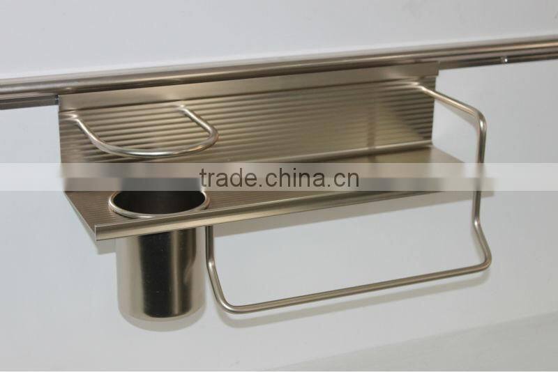 Champange kitchen hanging cabinet spice racks