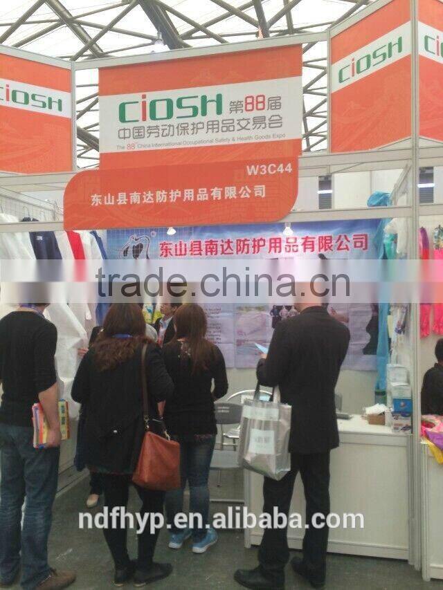 white nonwoven disposable coverall