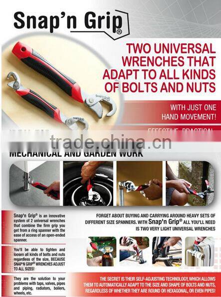 Direct Best Quick Snap N grip As Seen On TV Universal Wrench set
