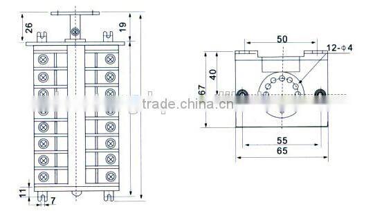 good quality high voltage low current automatic auxiliary switch