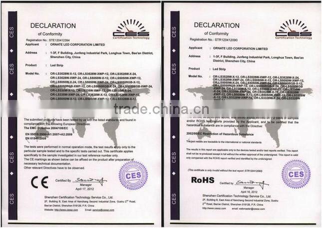 2835 60leds &120leds/m high brightness flexible led strip CRI 80 led strip