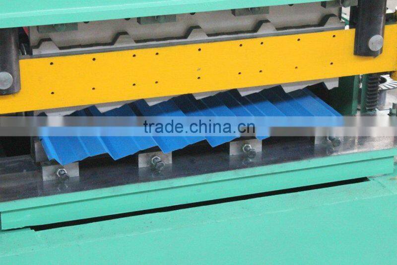 Long Span Roofing Sheet & Step tiles Double Deck Roll Forming Machine