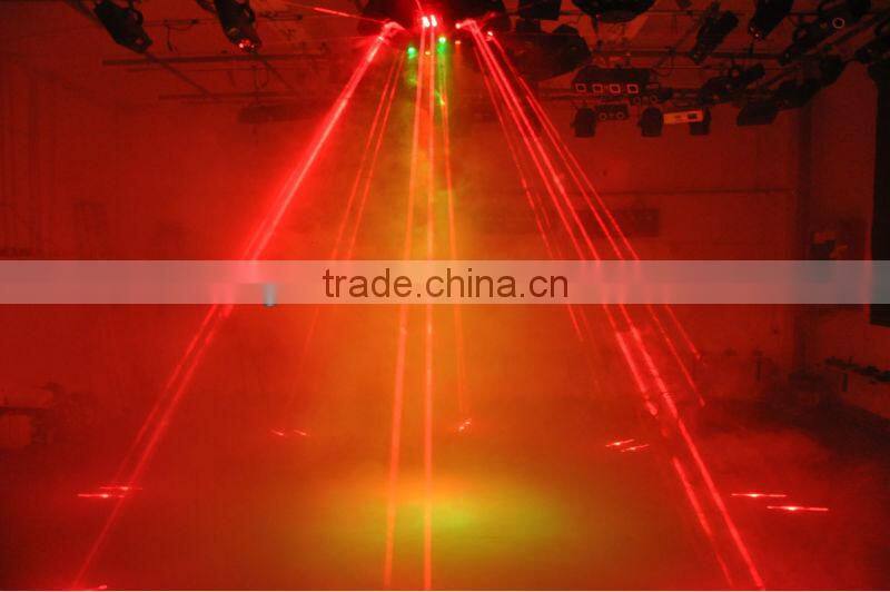 8-Claw LED Laser light/fat beam laser light-LEN835RR