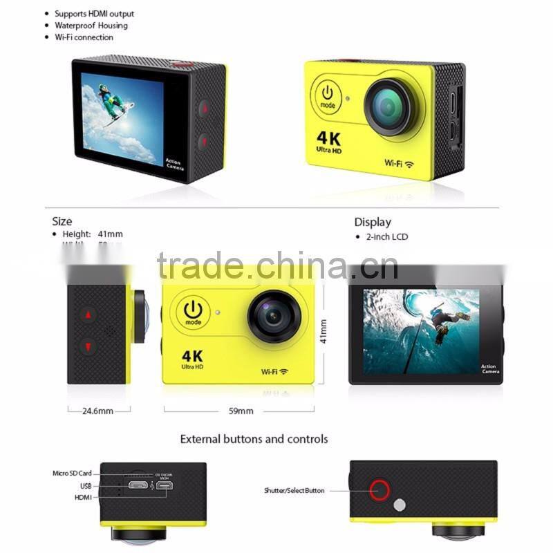Go pro 4k EKEN H9 wifi action camera underwater 30m sport dv