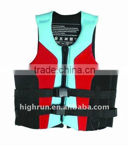Adult Safety and Marine Neoprene YKK zipper Life Jacket/Vest