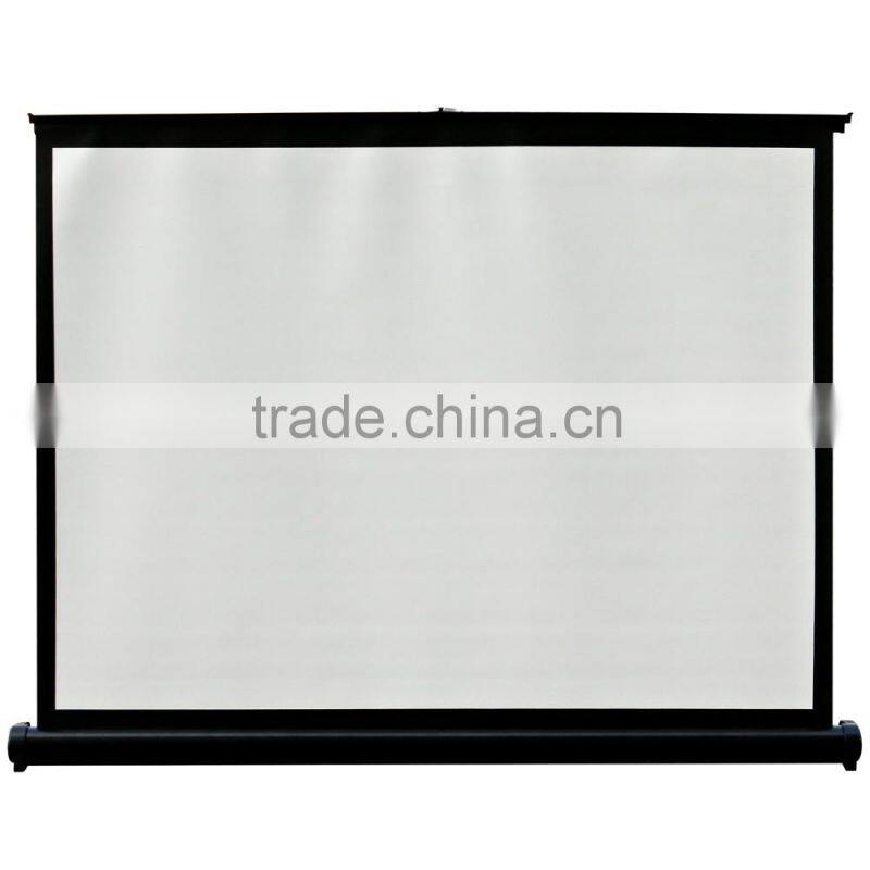 4:3 Mini Portable White Projection Projector Screen For Office Business Training screen