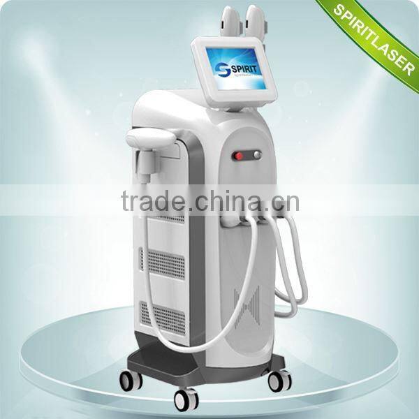 Painless best selling 3 in 1 beauty instrument 3 in 1 machine best shr ipl machine hair removal