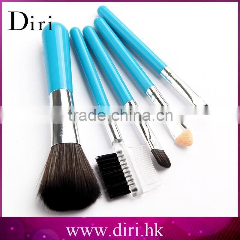 Wholesale cosmetic makeup brushes nylon mascara brush metal eyelash brush