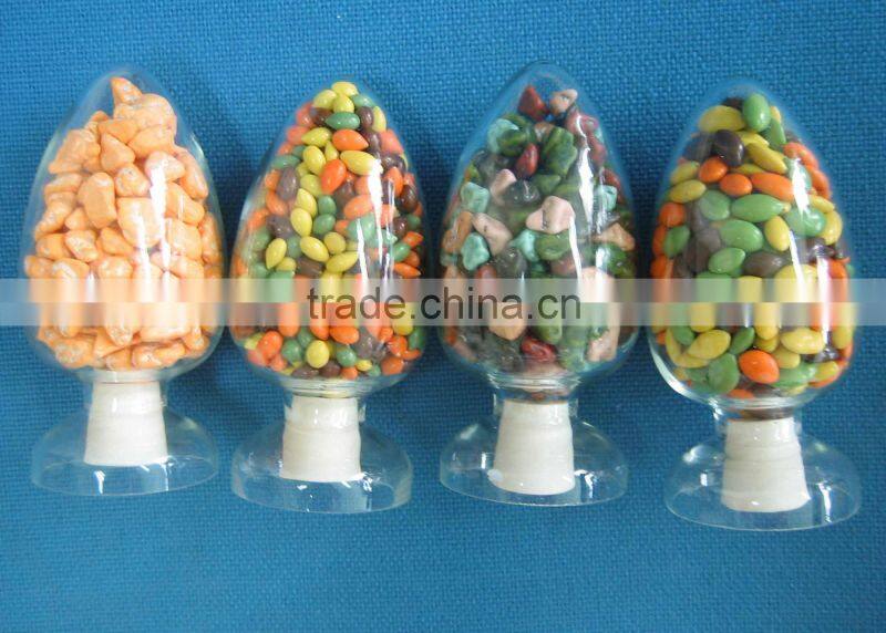 HACCP&ISO top quality colorful sweet chocolate food button confectionery in Korean