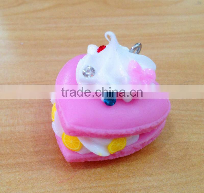 Plastic macaroon for decoration or display in cake shop