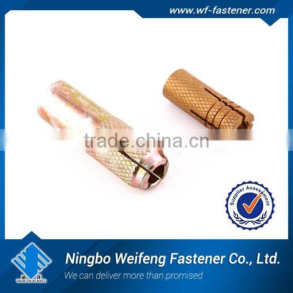 drop in anchor with plug, bullet anchor