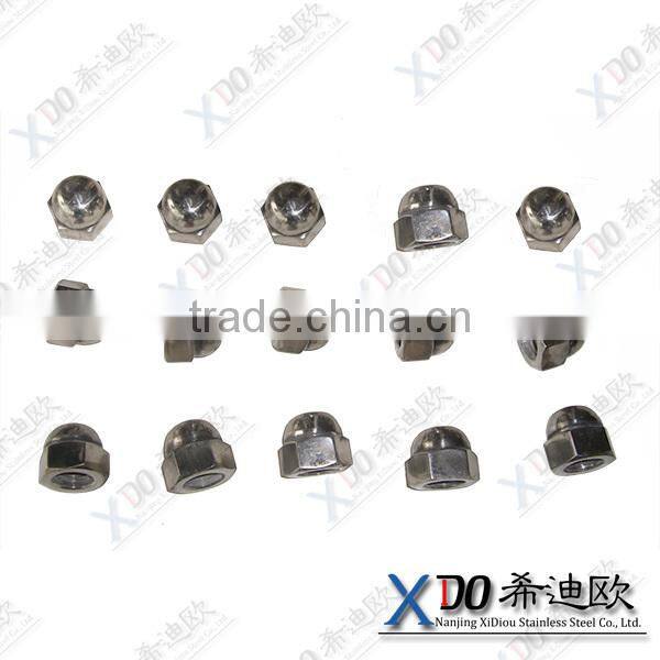 321. 347. 724L.317L. 316L.725LN stainless steel fasteners hex acorn nut