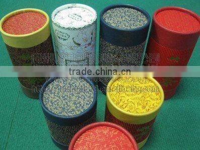 round tea packaging can/box with lid wholesale