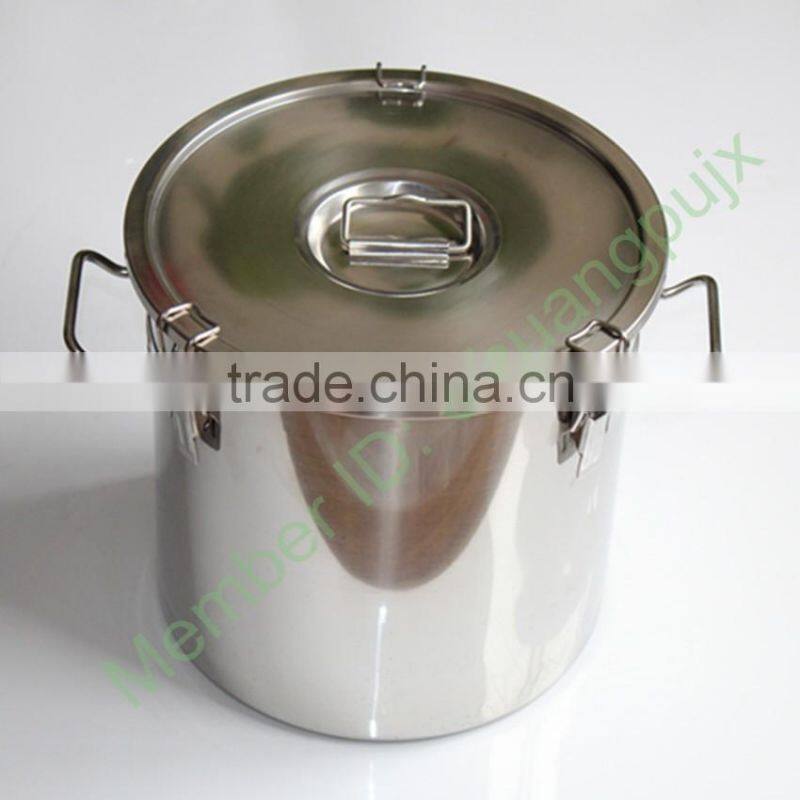 6Liter Straight Barrel Type Stainless Steel 304 Material Small Milk Drum