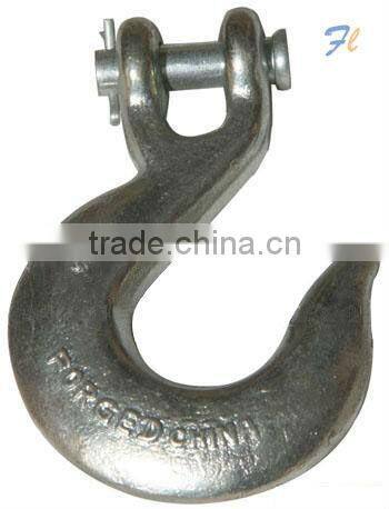 rigging hardware H331 forged steel US type clevis slip hook with latch china