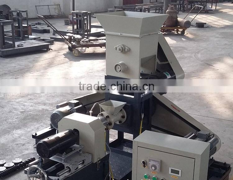 shrimp feed pellet line/fish feed extruder/animal feed pellet making line
