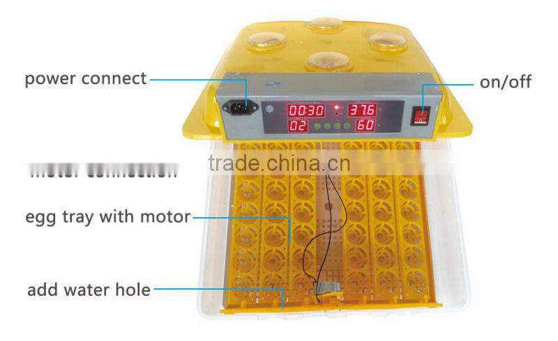 96 eggs solar eggs incubator controller