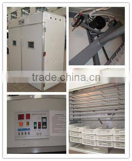 RD-3168 Durable stainless steel hatching 3168 eggs poultry incubator machine