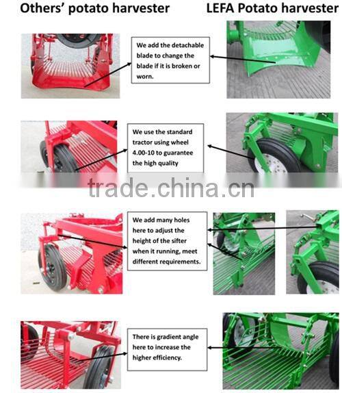 potato farming equipment potato digger with Pto