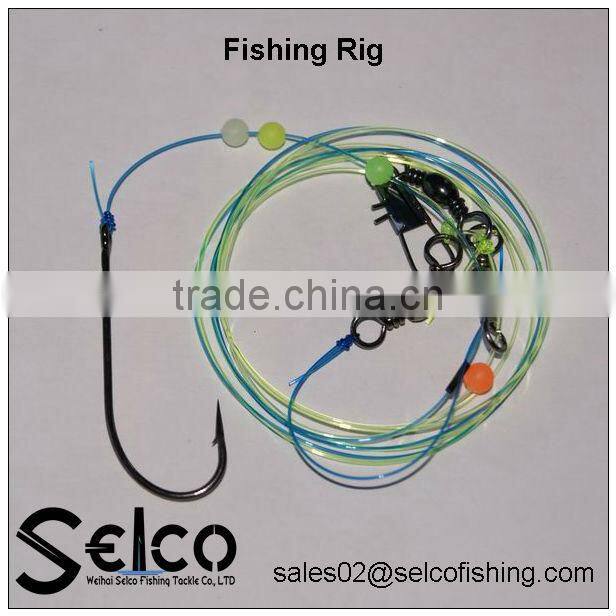 Chinese qualitied,3pc hook,octopus fishing rigs