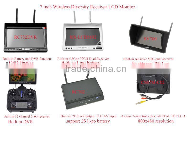 FPV 5.8 Ghz Antenna Clover Leaf Mushroom Aerial Set Signal Amplifier w/SMA Plug