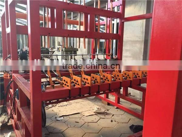 Fixed knot field fence machine