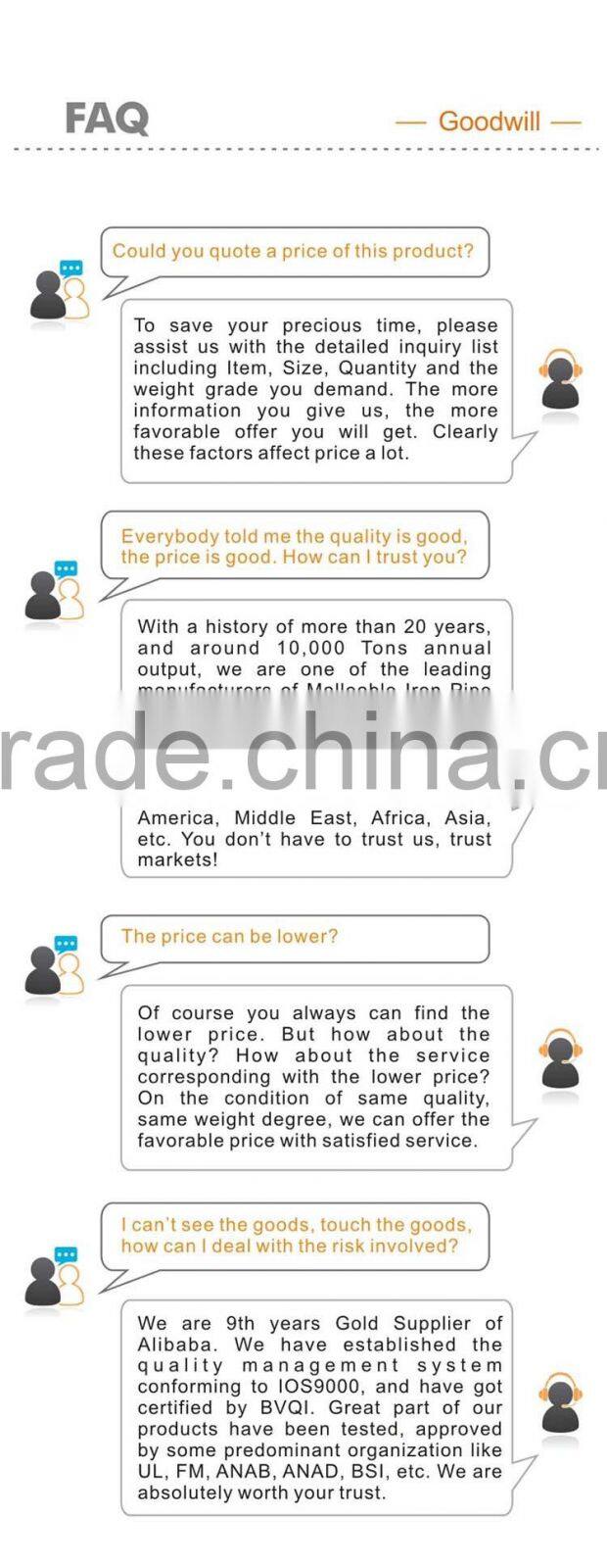 Chinese U bolt pipe clamps with best quality