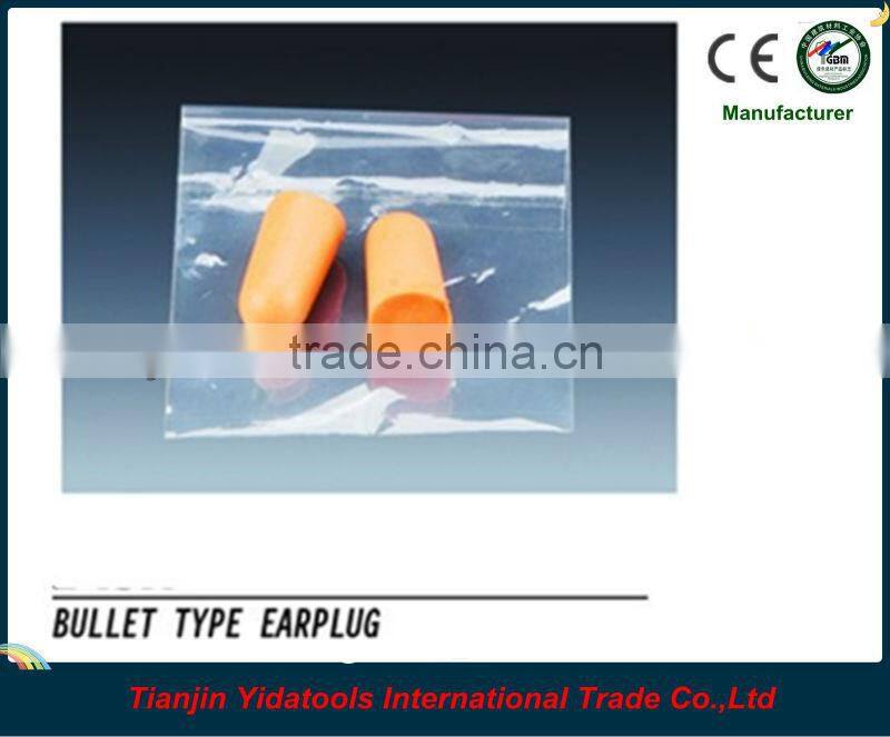 PU earplug with red cord with CE standard