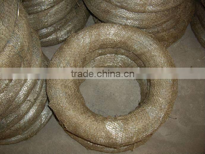 low price galvanized tie wire //electric galvanized iron wire supplier //Electro galvanized iron wire from anping