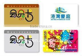 OEM magnetic strip VIP card with signature