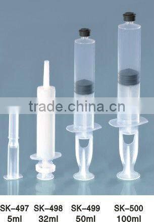 50CC/100CC Plastic Dispensing Syringe with Tip Cap