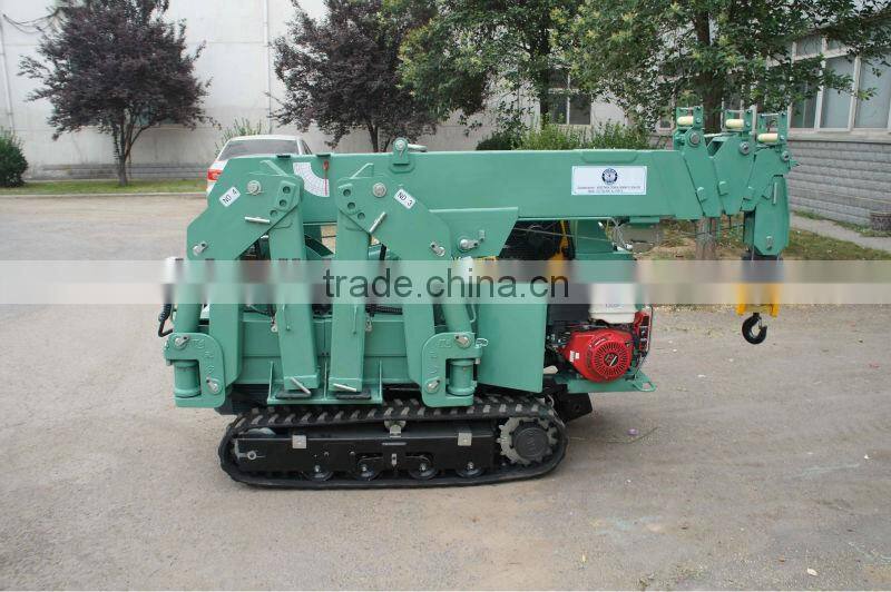 3 ton Mini Folding Crane With CE spider crane