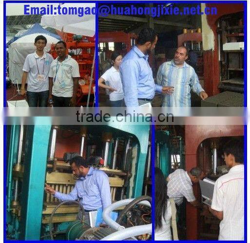 Full Automatic Hydraulic Concrete Block Machine (QT4-15)