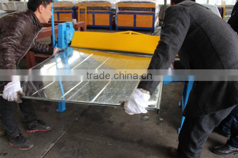 small bending machine, TDF duct manual folder for HVAC, hand press brake