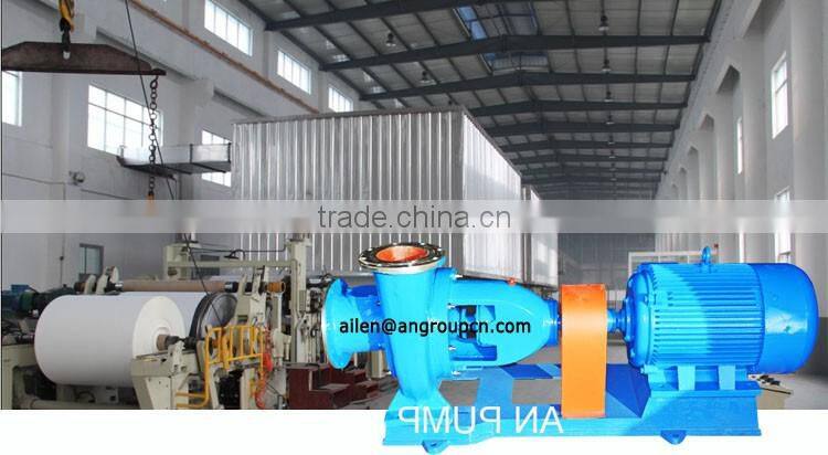 Open Impeller Non Clog Centrifugal Sugar Molasses Syrup Paper Pulp Pump