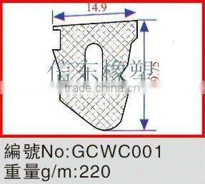 China Professional Exporter Good Quality Black Door seal