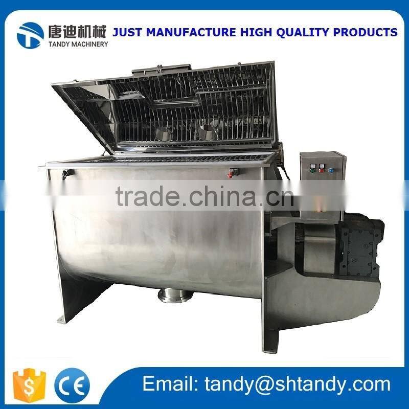 Professional horizontal ribbon paint powder mixing machine
