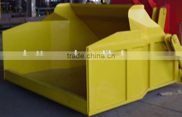 mobile garbage compressor for waste management