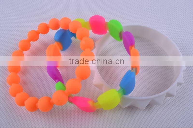 100% silicone bracelets wristbands