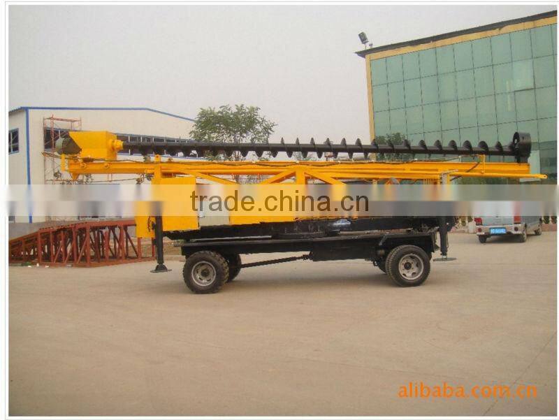 Rotary Pile Drilling rig, HF360 pile drill rig machine, single bridge pile drill rig
