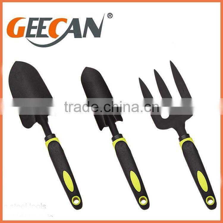 New design hot sale mini garden tool shovel fork set for kids use