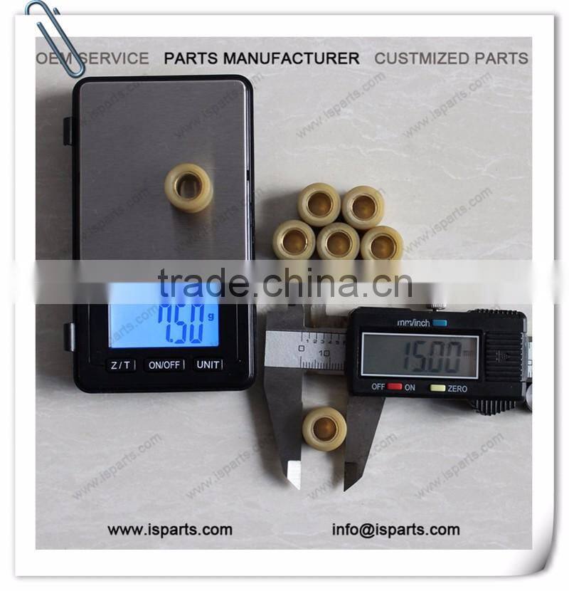 15*12mm 7.5g scooter weight roller motorcycle parts