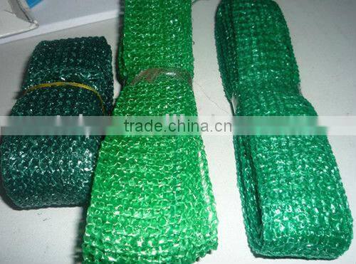 Green HDPE material garden plant plastic tie