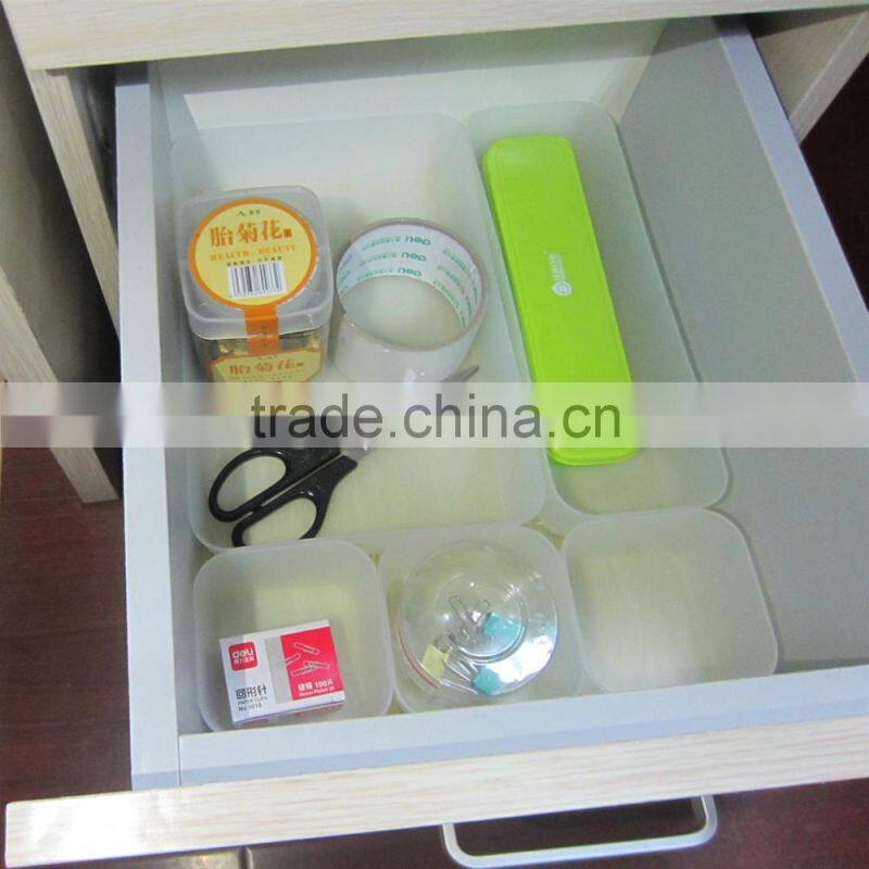 Good Quality White Spliced Plastic Storage Box Plastic Organizer