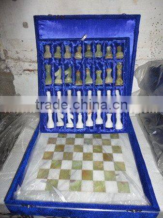 WHOLESALE 2017 NEW PRICE High Quality ONYX CHESS BOARDS WITH FIGURES