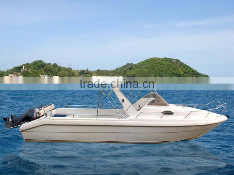25ft Cabin Boat, Fiberglass boat, small fiberglass boat