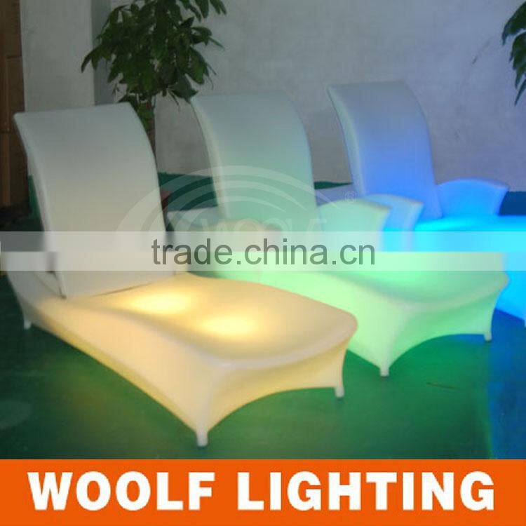 Popular Modern led home garden three seats Sofa Furniture with remote control