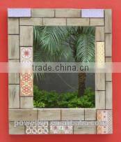 Ourdoor decorative carved wooden wall mirror frames