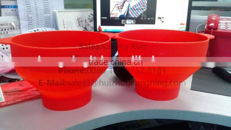 Good Quality Homemade Foldable Silicon Popcorn Popper