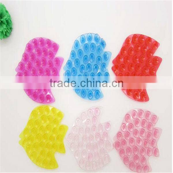 Wholesales Colorful & fashionable double sided silicone sucker